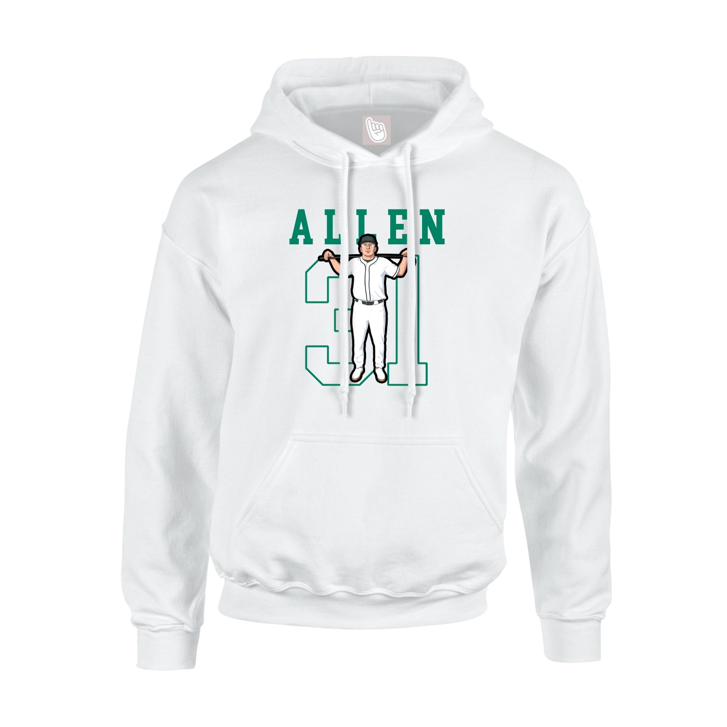 Youth Hoodie — Shirsey in White