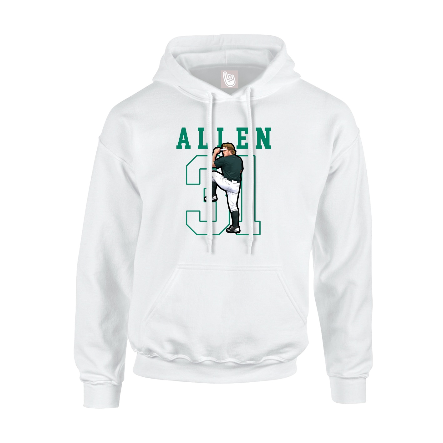 Youth Hoodie — Shirsey in White