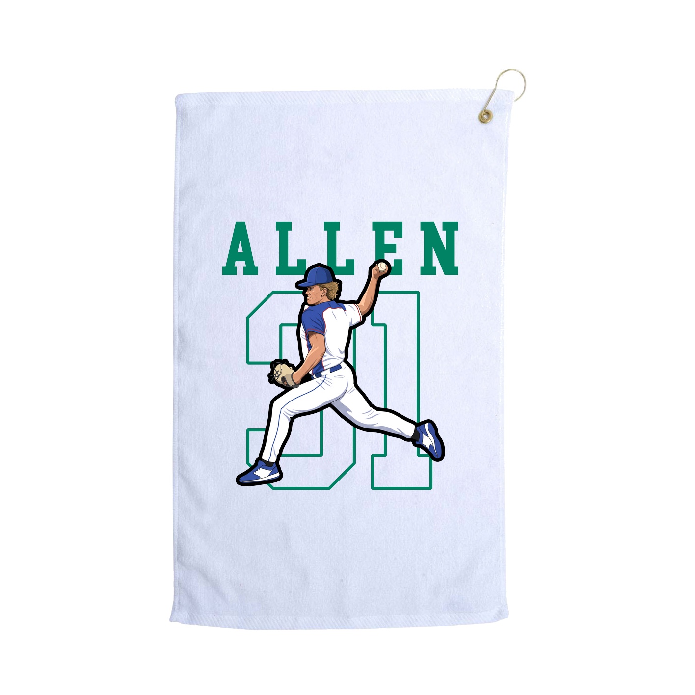 Golf Towel — Shirsey in White