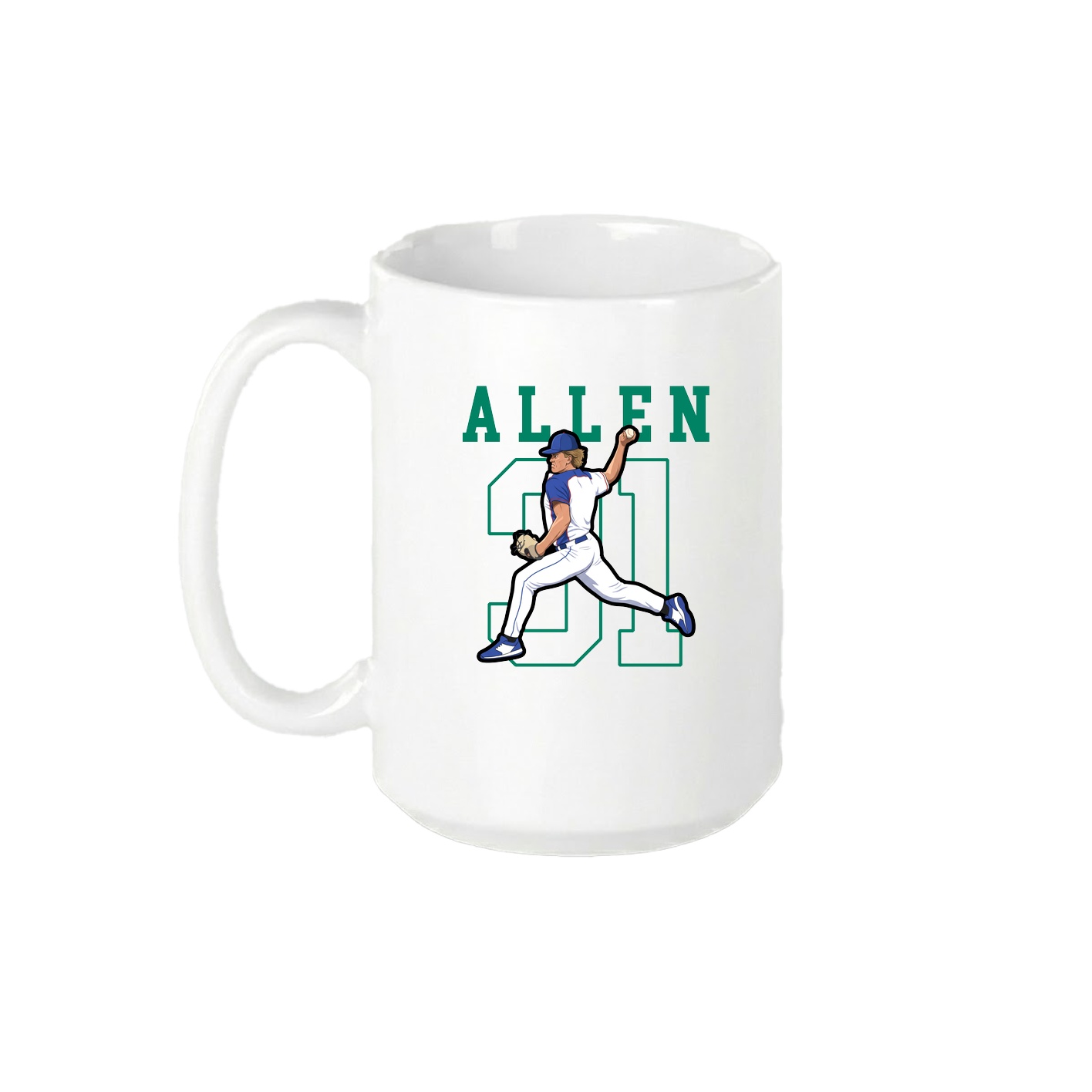 15oz Coffee Mug — Shirsey in White