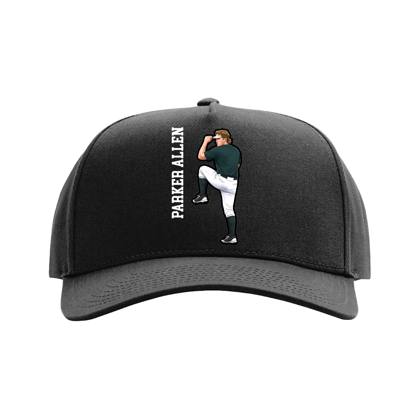 Full Fabric Five-Panel Champ Cap