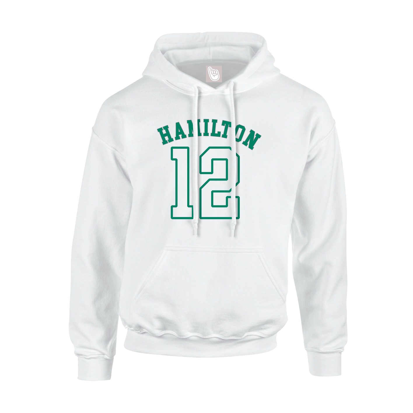 Hoodie — Shirsey Arch in White