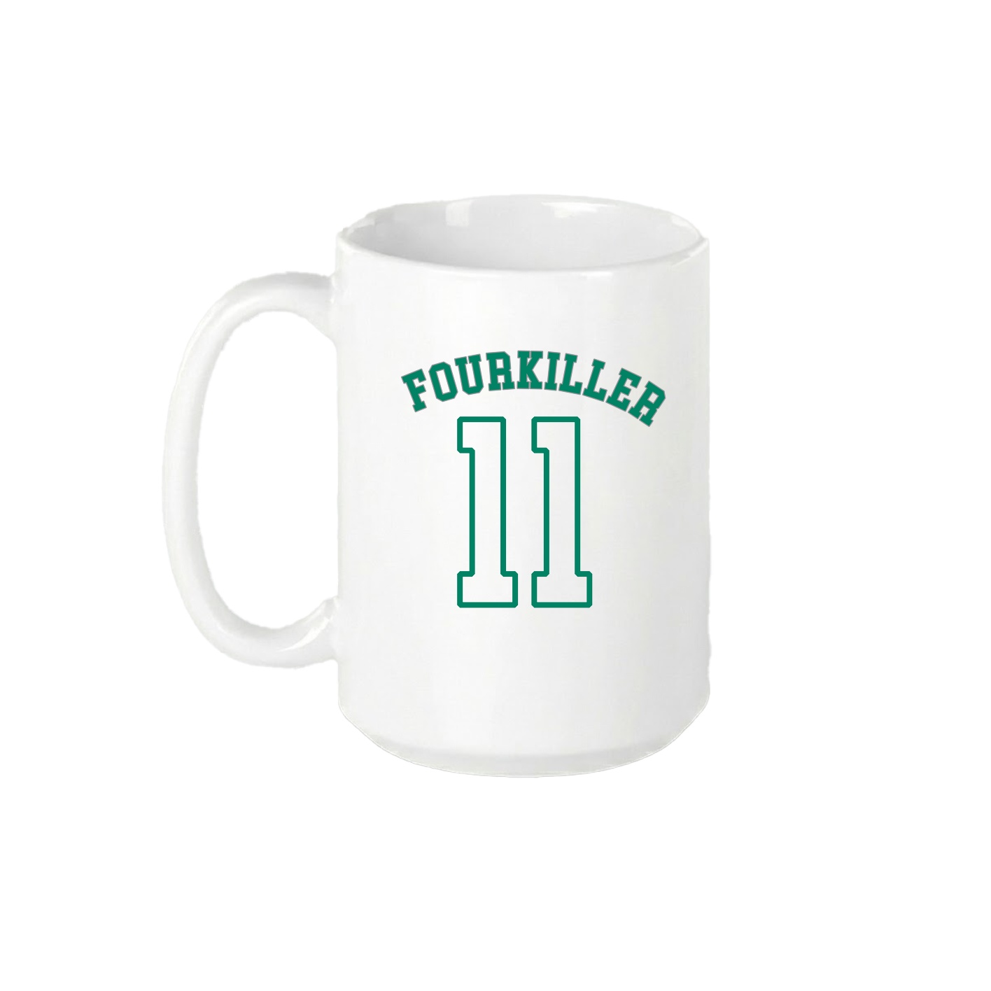 15oz Coffee Mug — Shirsey Arch in White