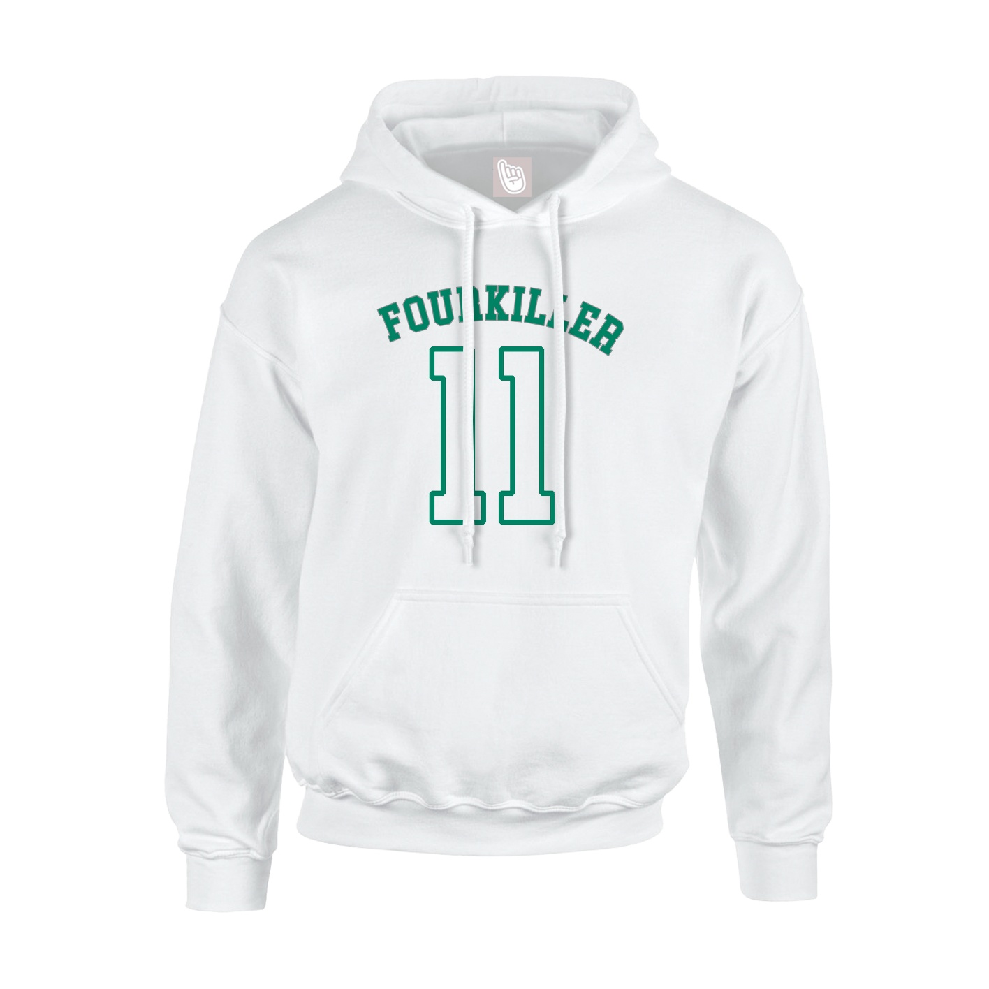 Hoodie — Shirsey Arch in White