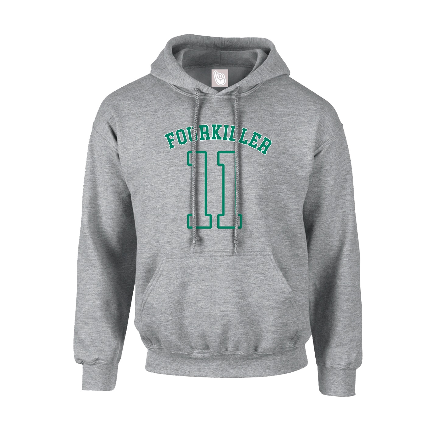 Youth Hoodie — Shirsey Arch in Grey