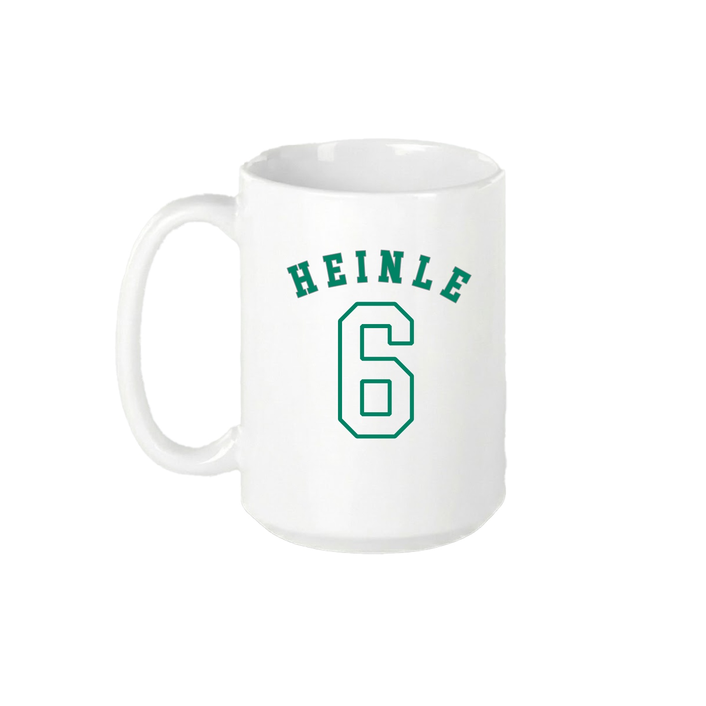 15oz Coffee Mug — Shirsey Arch in White