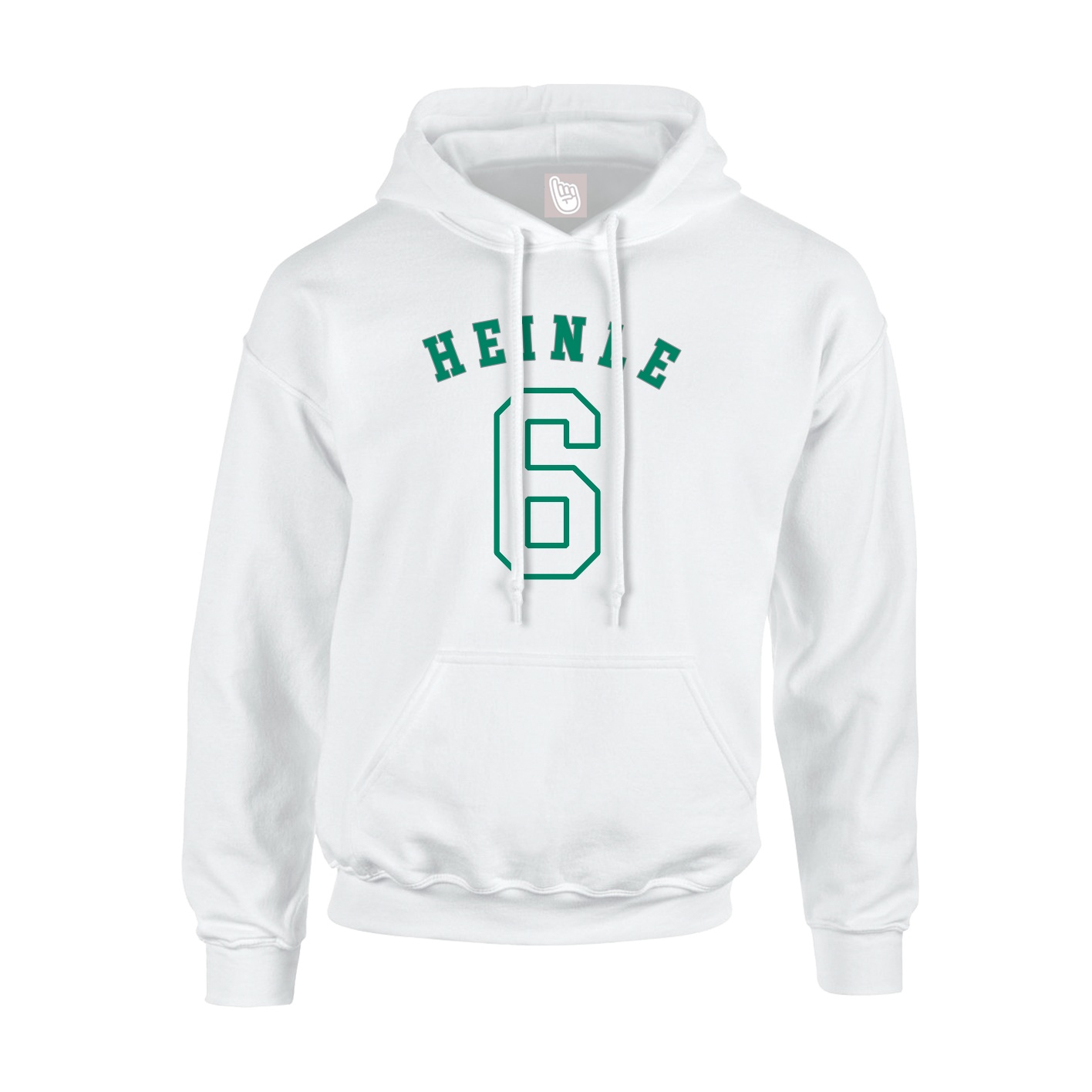 Hoodie — Shirsey Arch in White