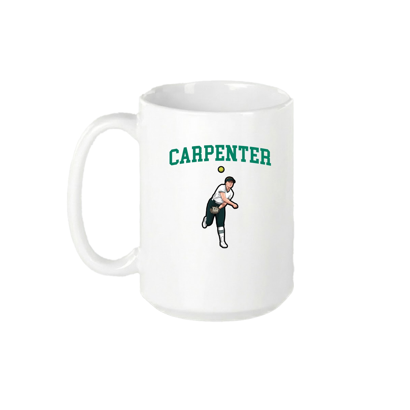 15oz Coffee Mug — Shirsey in White