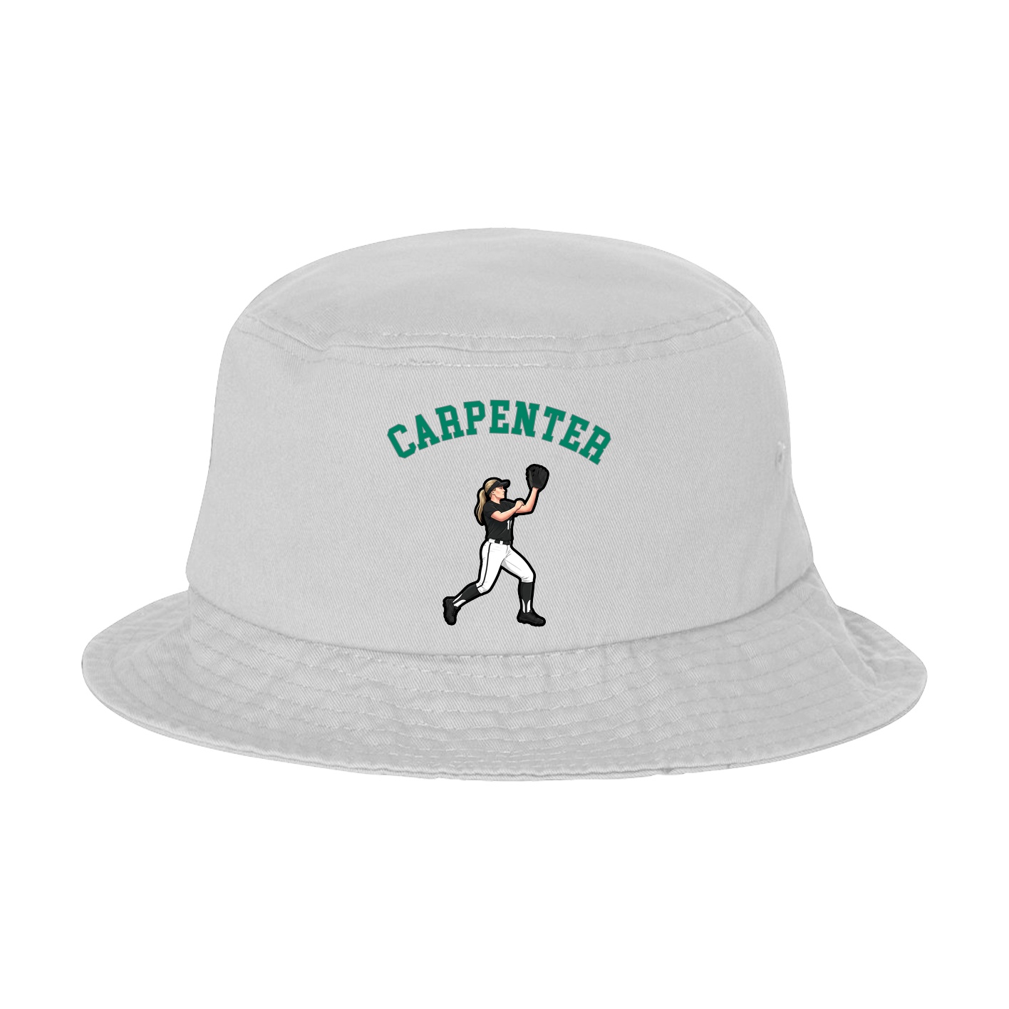 Bucket Cap — Shirsey Arch in White