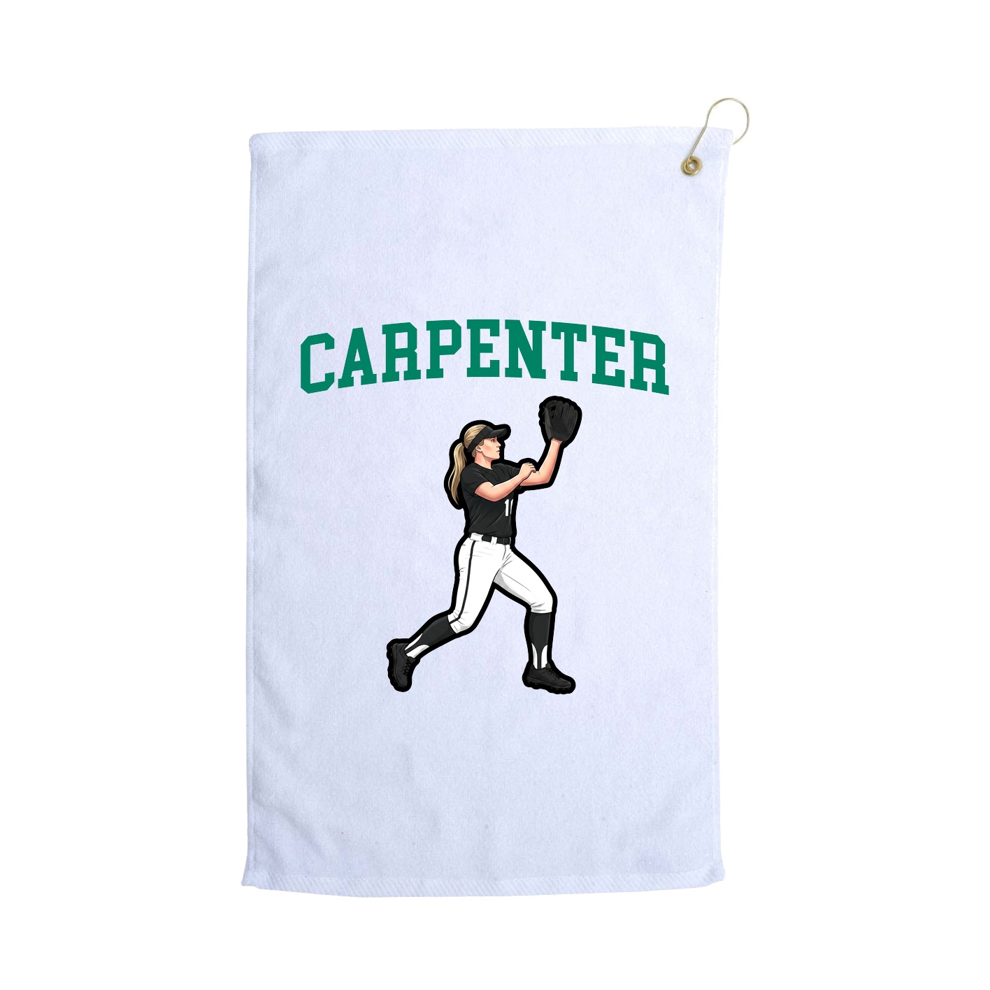 Golf Towel — Shirsey in White