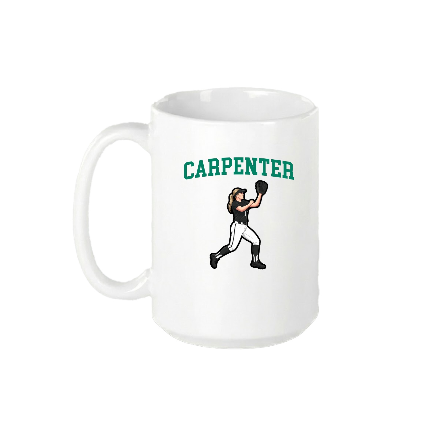 15oz Coffee Mug — Shirsey in White