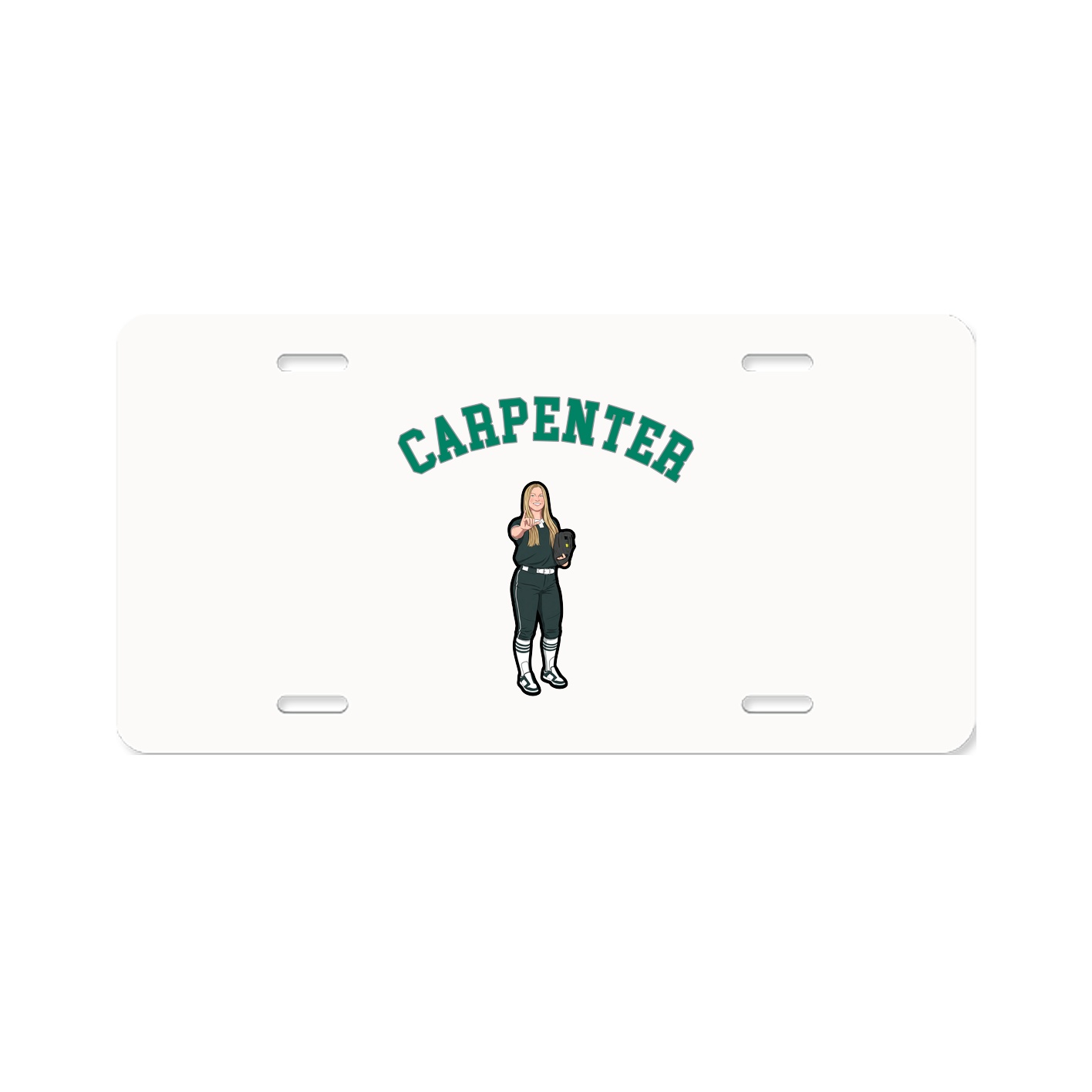 License Plate — Shirsey Arch in Classic