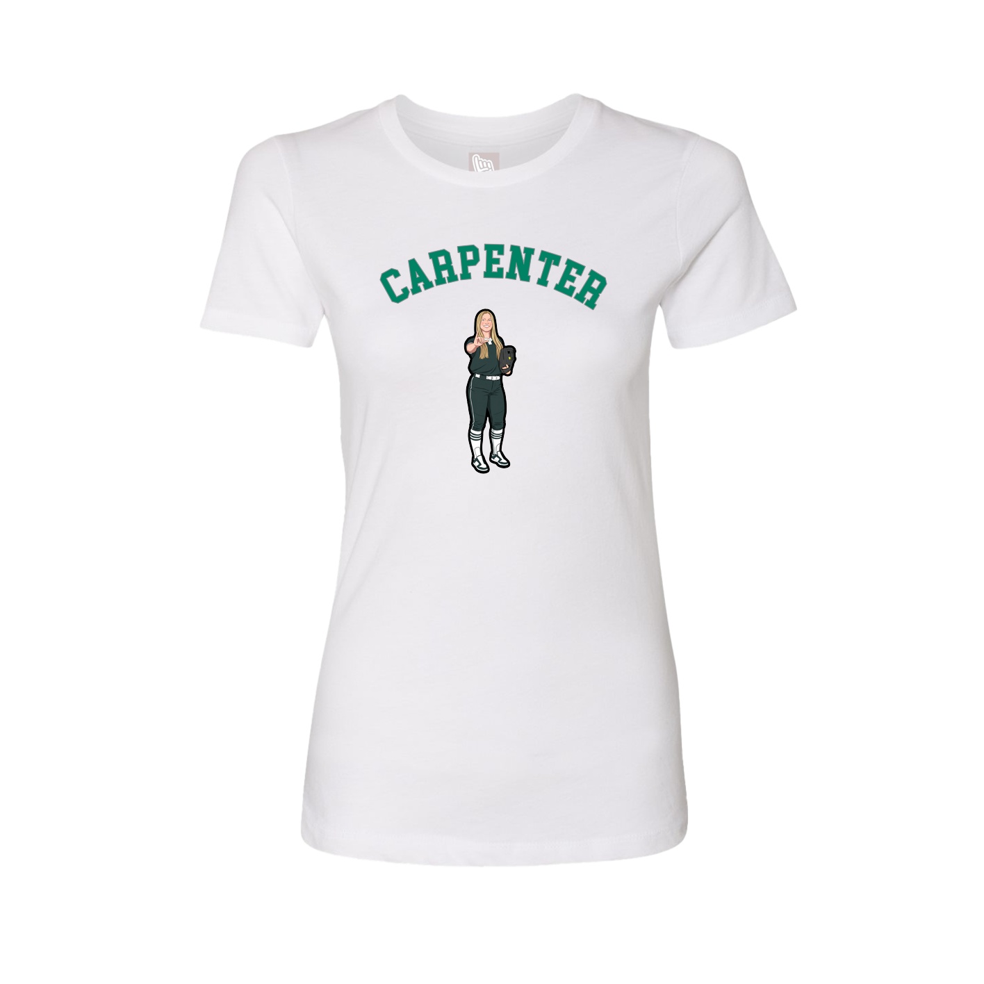 Womens Tee — Shirsey Arch in White