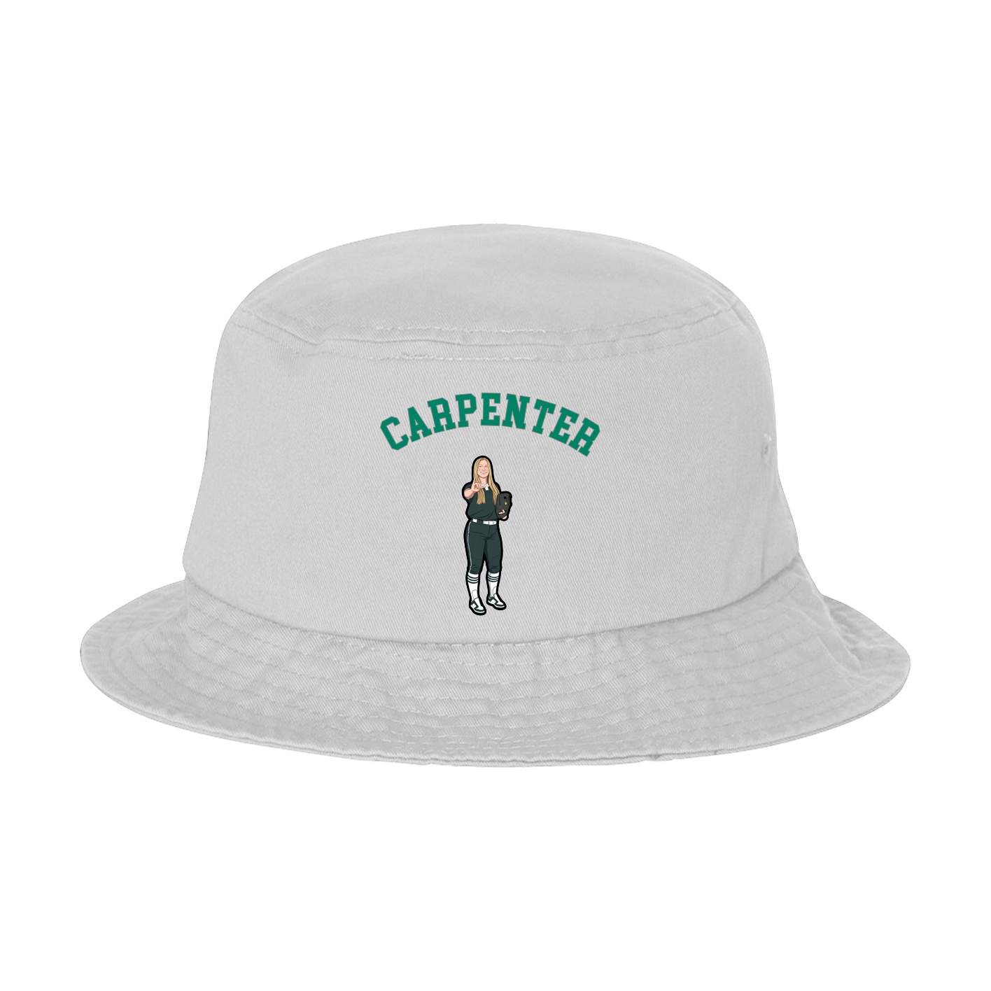 Bucket Cap — Shirsey Arch in White