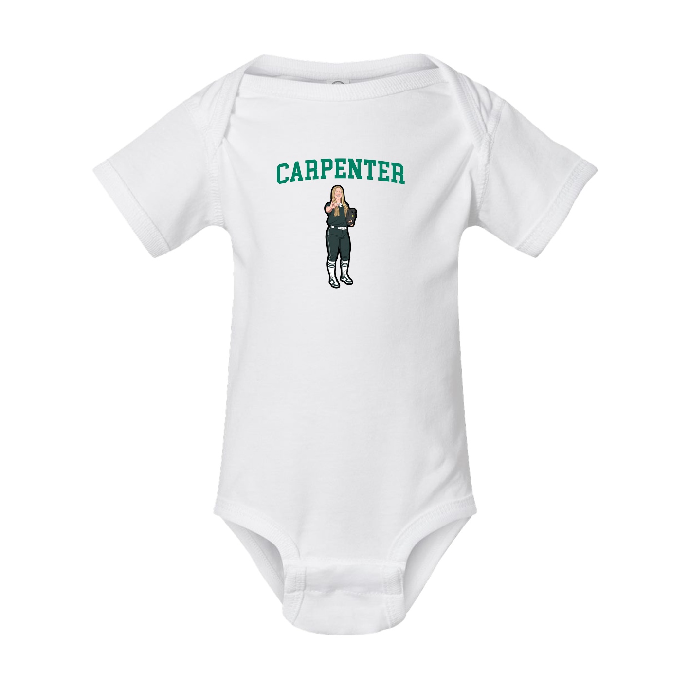 Baby Onesie — Shirsey in White