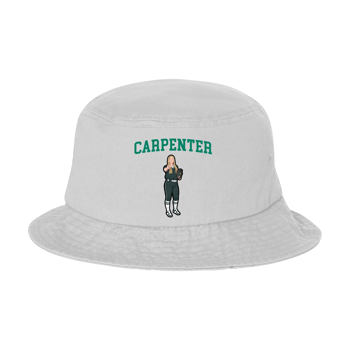 Bucket Cap — Shirsey in White