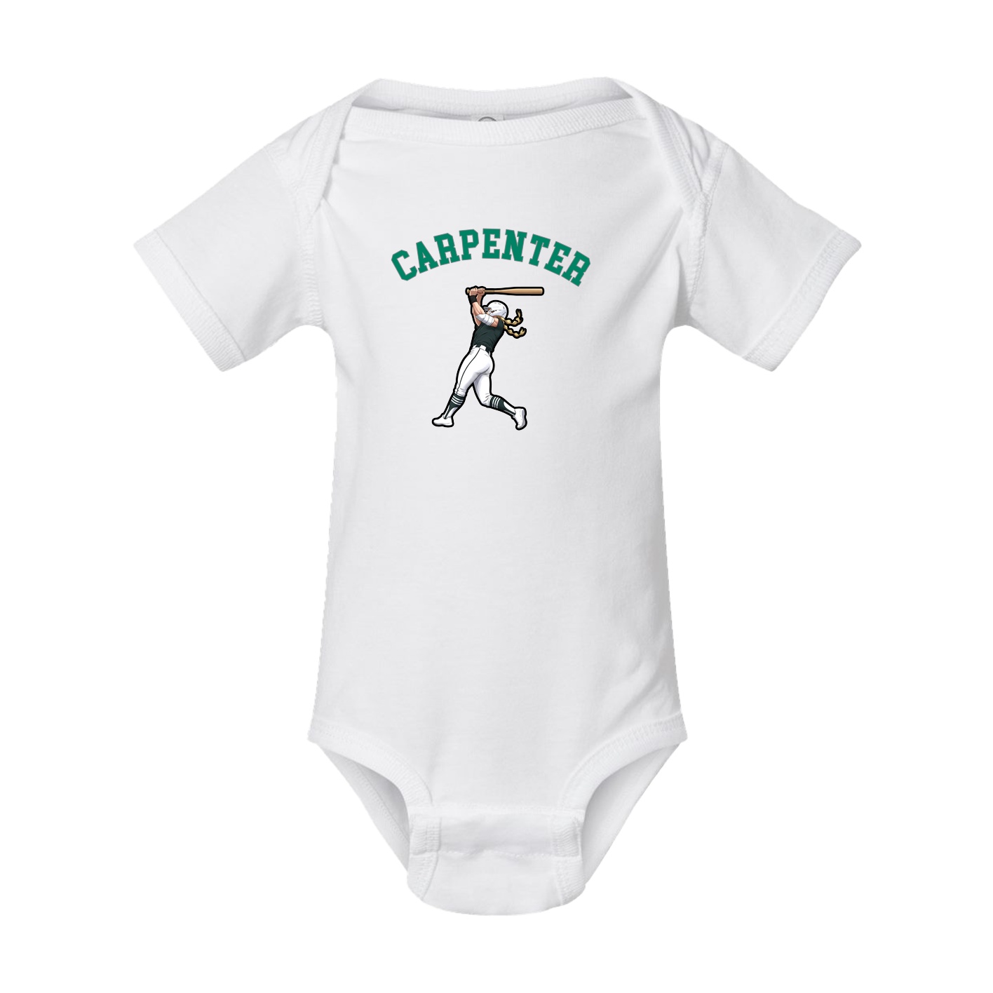 Baby Onesie — Shirsey Arch in White