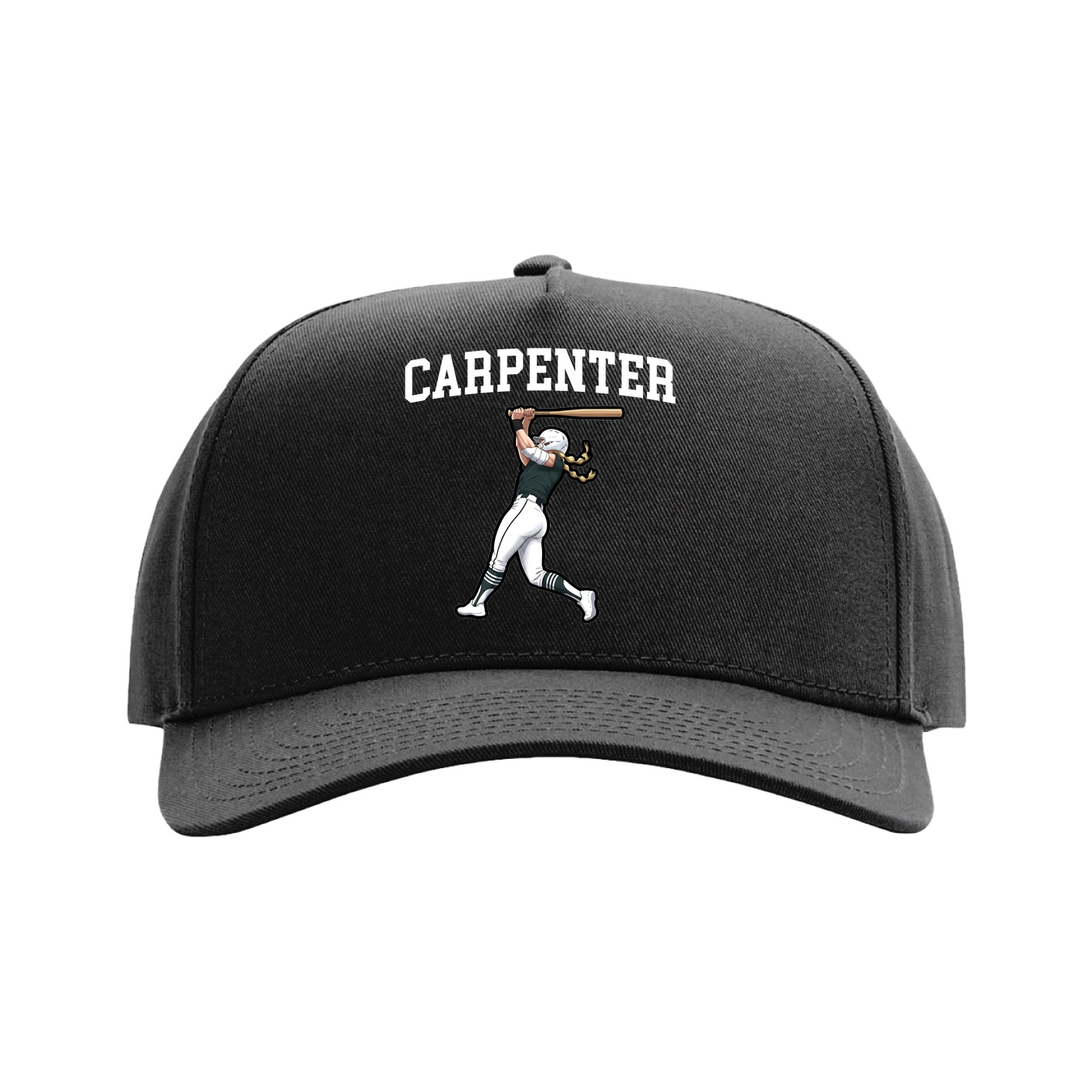 Full Fabric Five-Panel Champ Cap