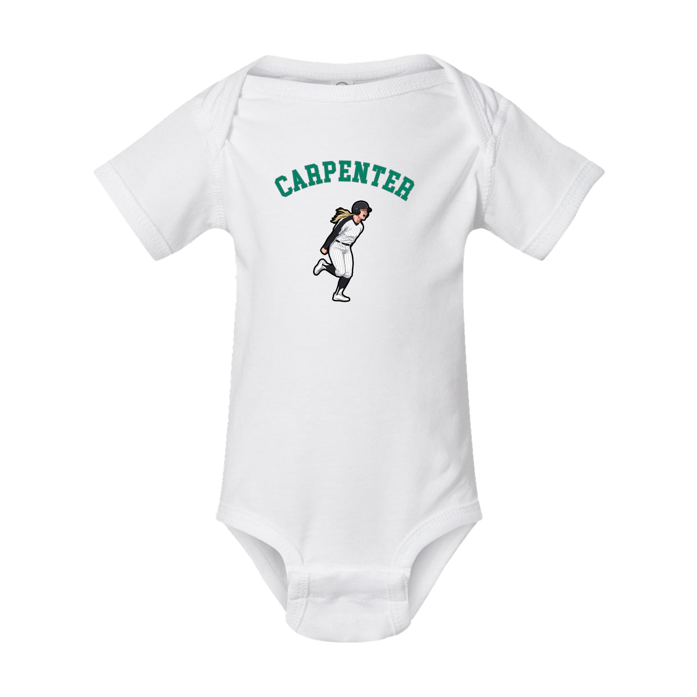 Baby Onesie — Shirsey Arch in White