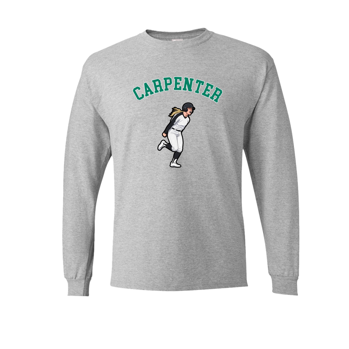 Long Sleeve Tee — Shirsey Arch in Grey