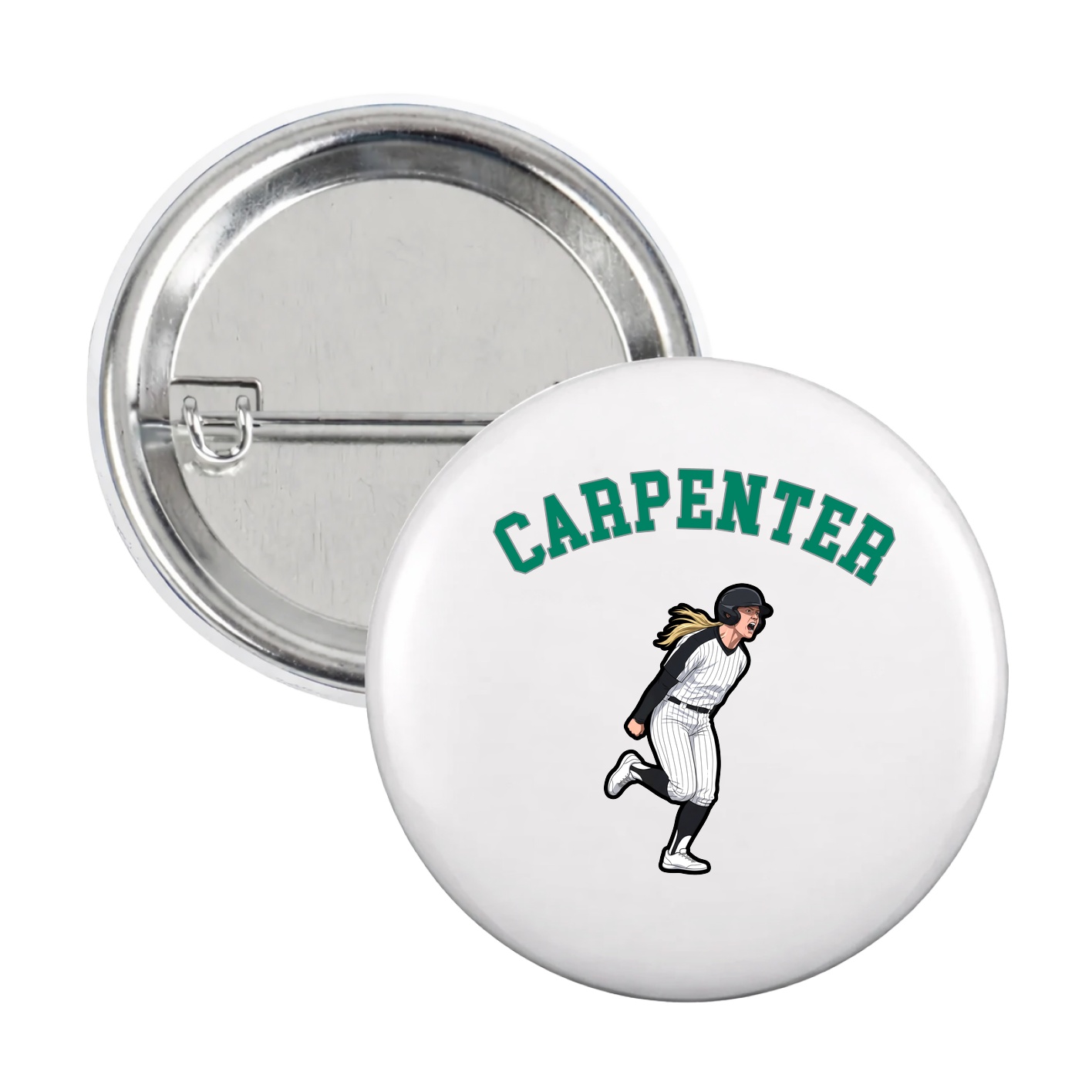 Game Day Button — Shirsey Arch in White