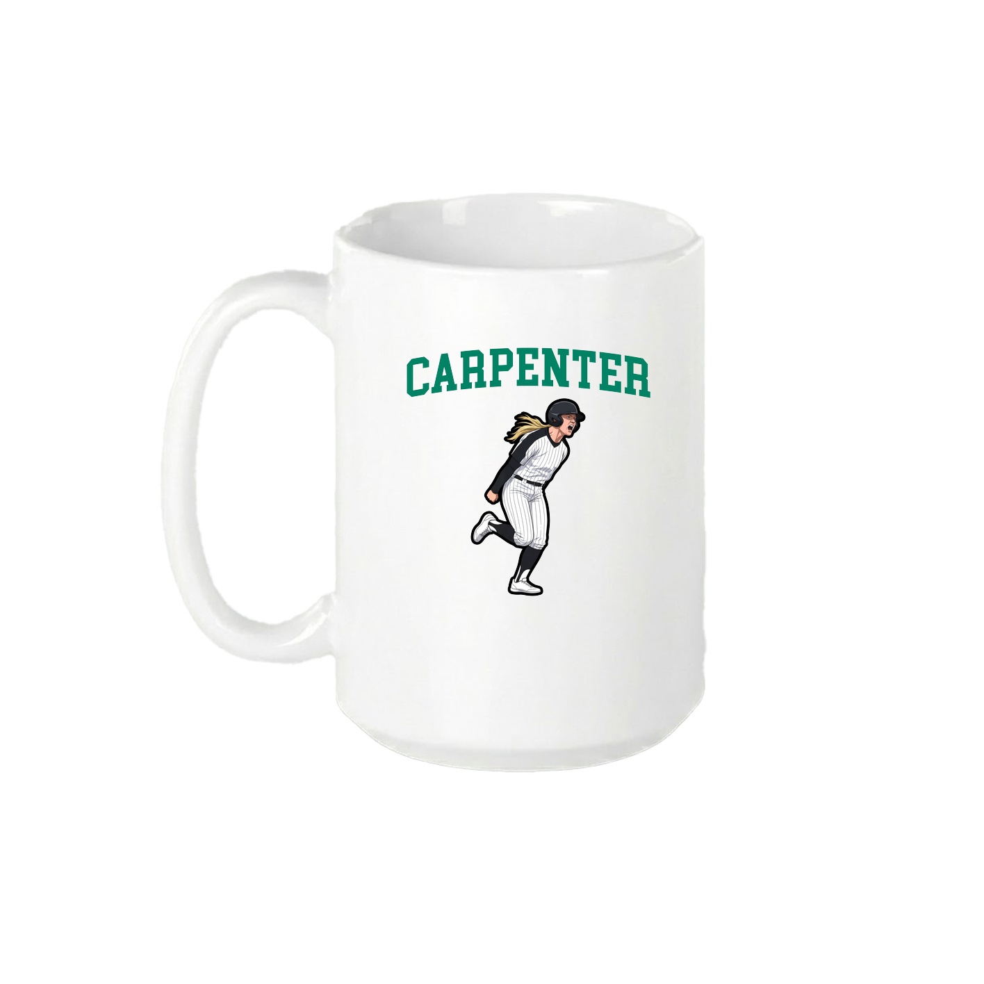 15oz Coffee Mug — Shirsey in White