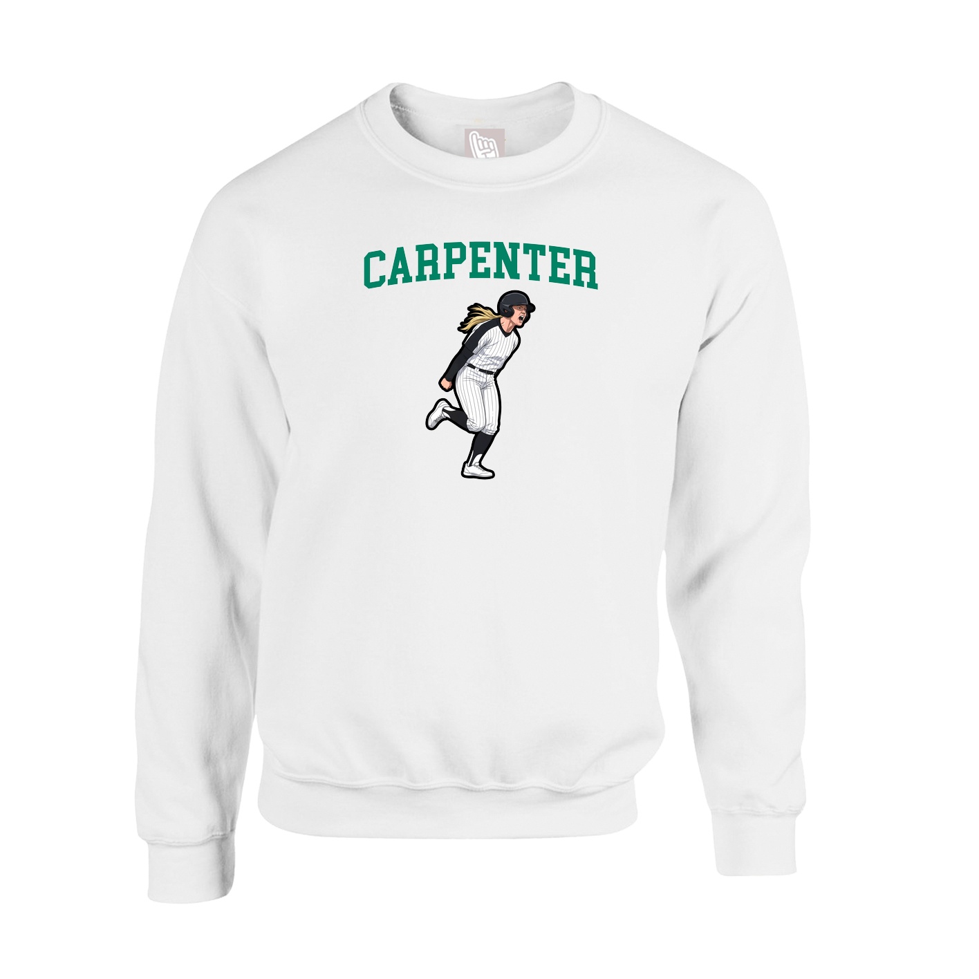 Fleece Crew — Shirsey in White