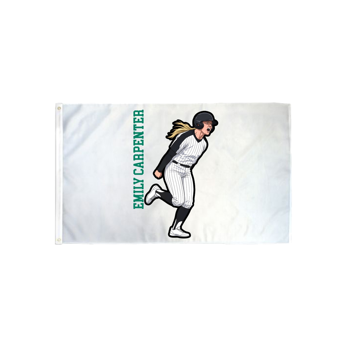 3x5 Flag — Name Vertical in Classic