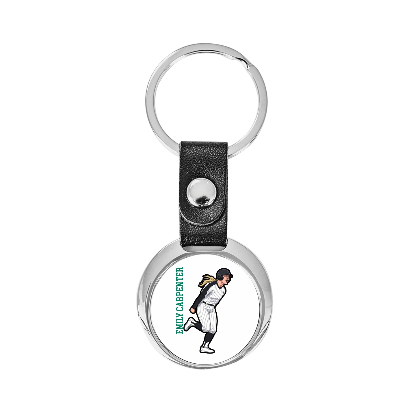 Key Chain — Name Vertical in Classic