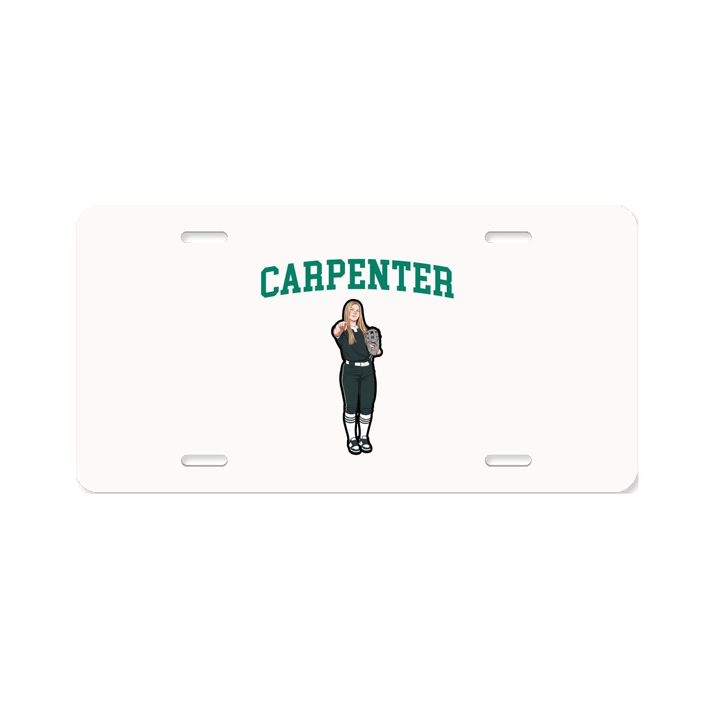 License Plate — Shirsey in Classic