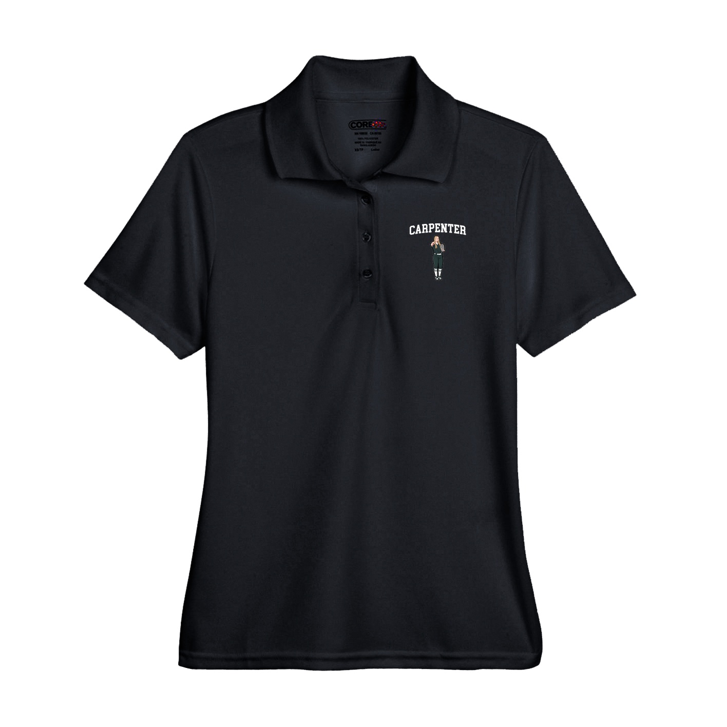 Performance Polo — Shirsey in Black
