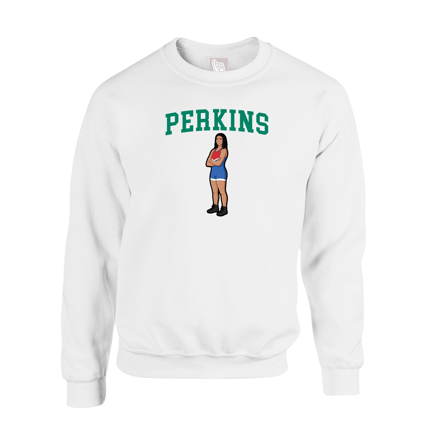 Fleece Crew — Shirsey in White