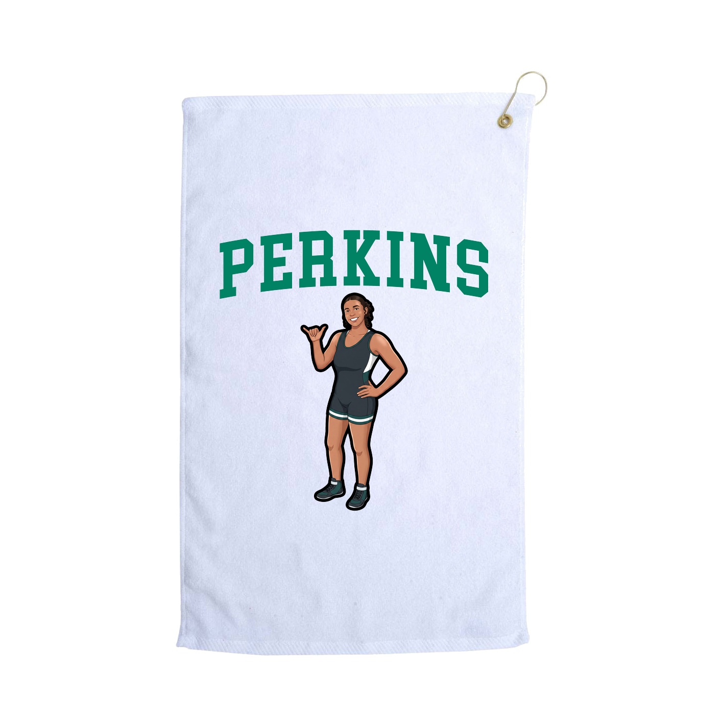 Golf Towel — Shirsey in White