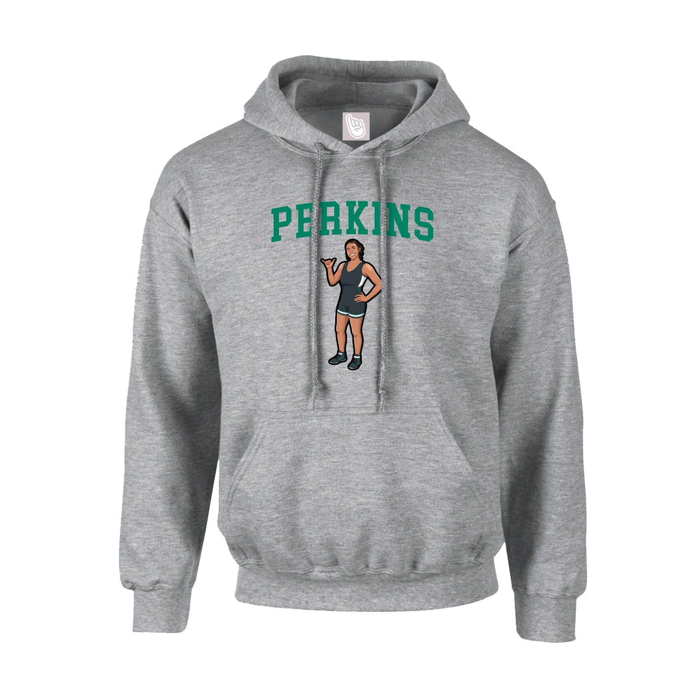 Hoodie — Shirsey in Grey