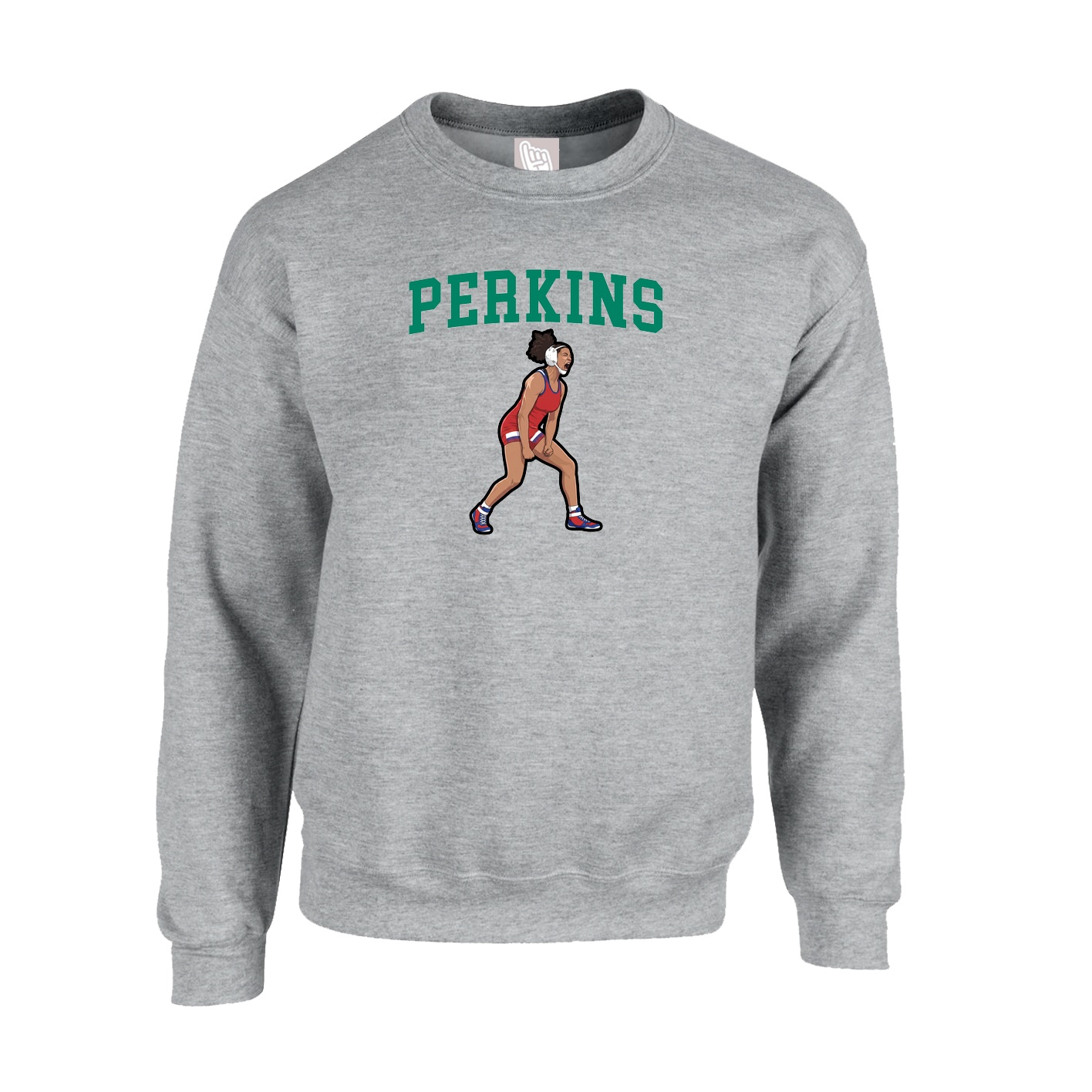 Fleece Crew — Shirsey in Grey