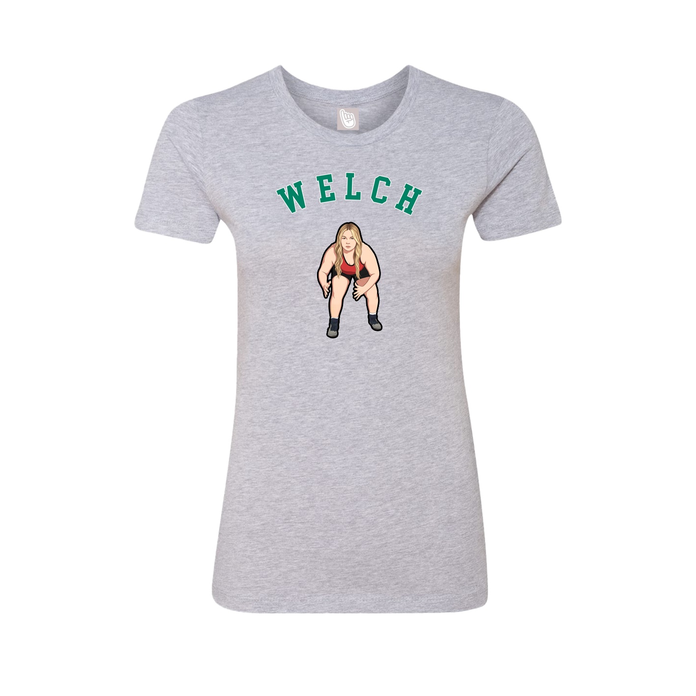 Womens Tee — Shirsey Arch in Grey