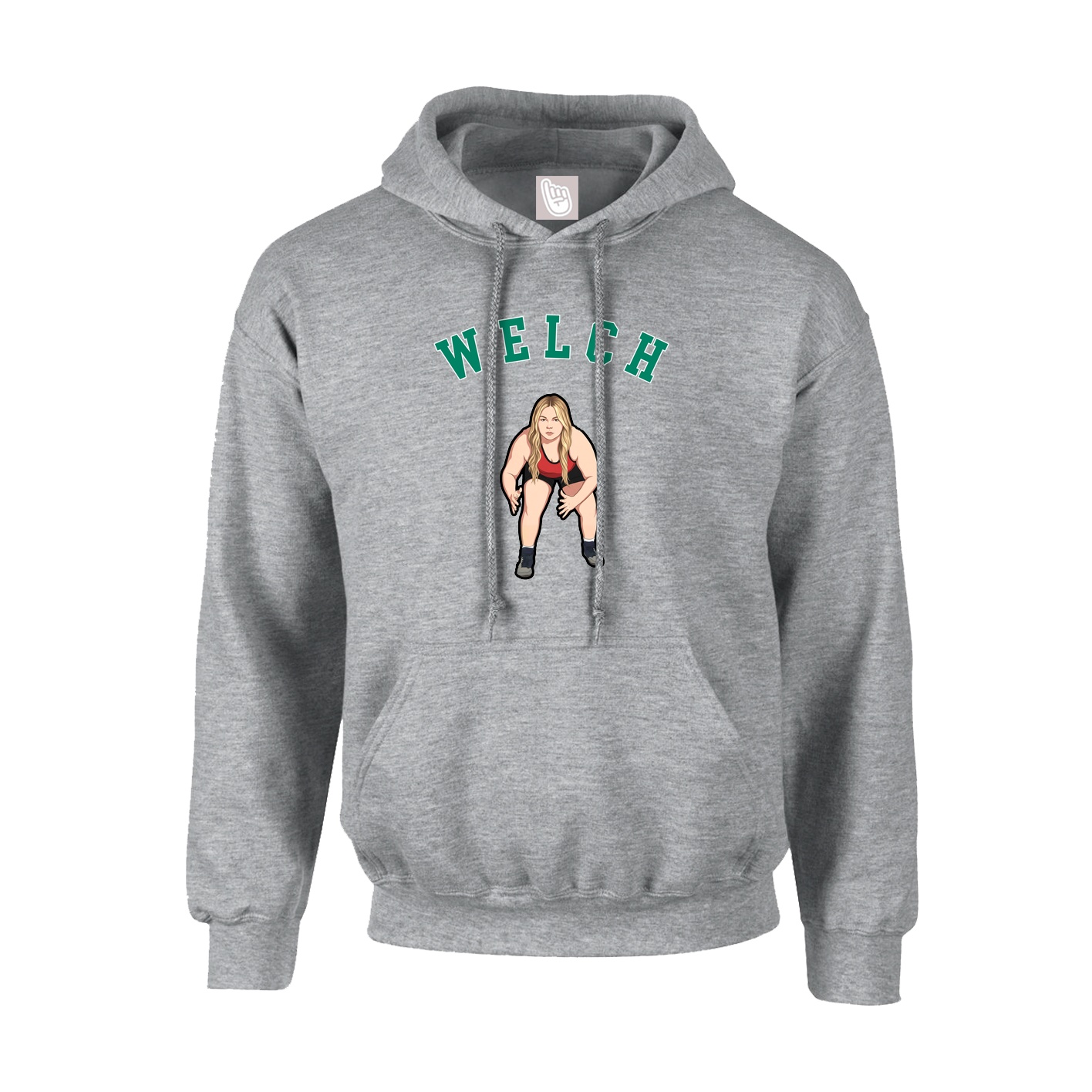 Hoodie — Shirsey Arch in Grey