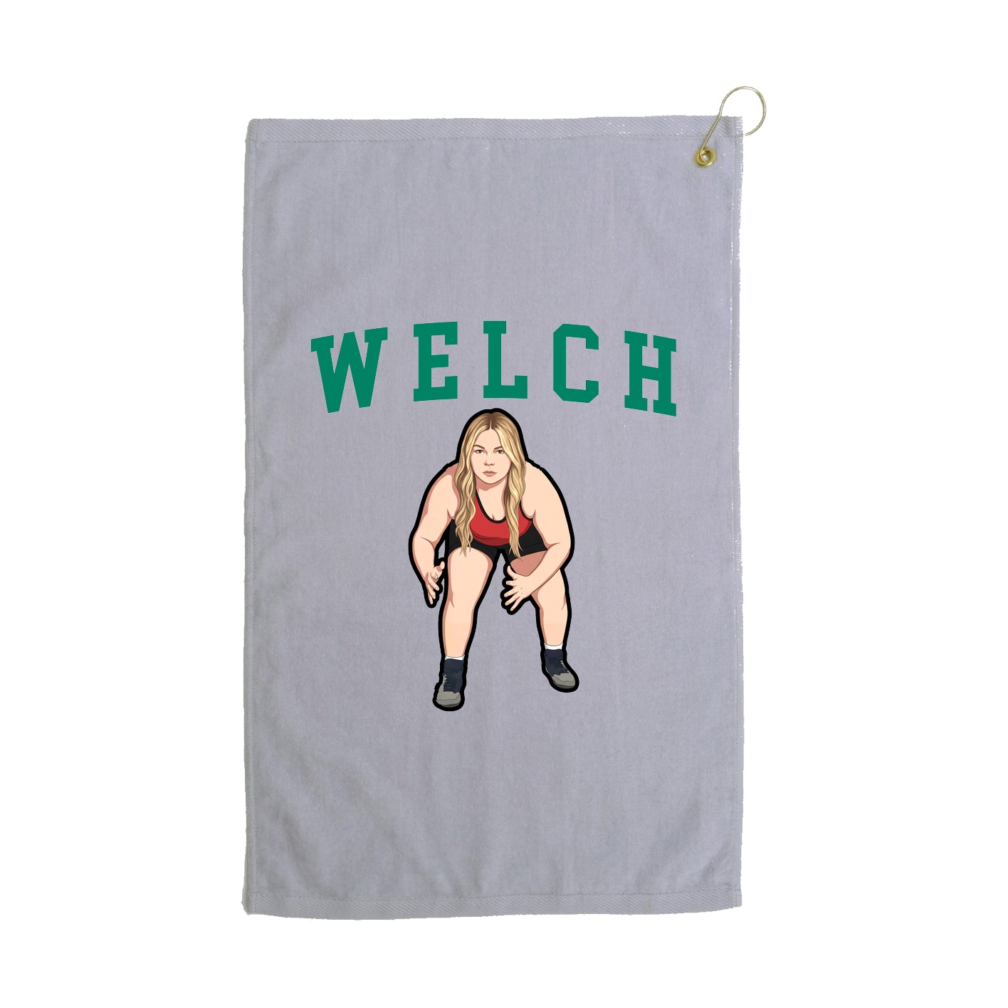 Golf Towel — Shirsey in Grey