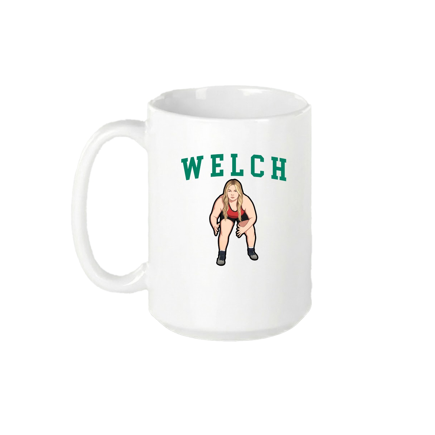 15oz Coffee Mug — Shirsey in White