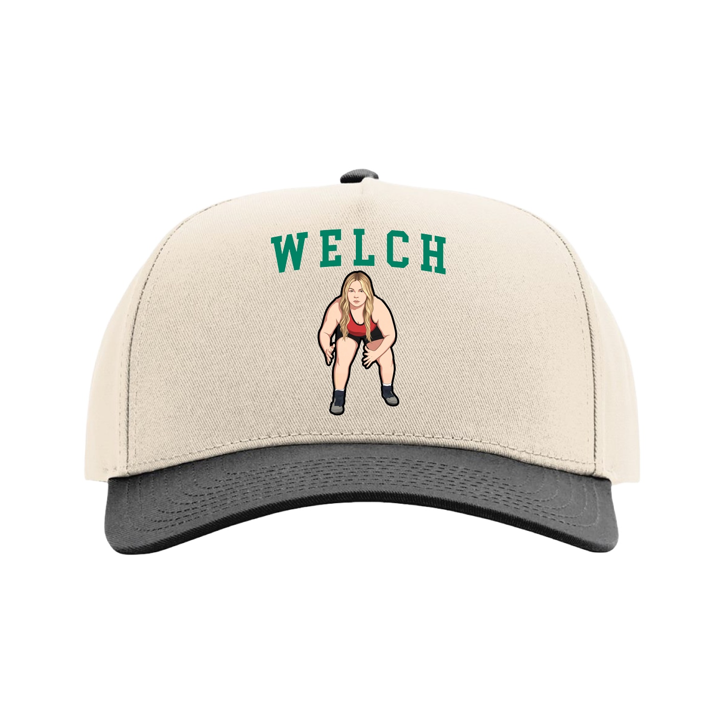 Full Fabric Five-Panel Champ Cap