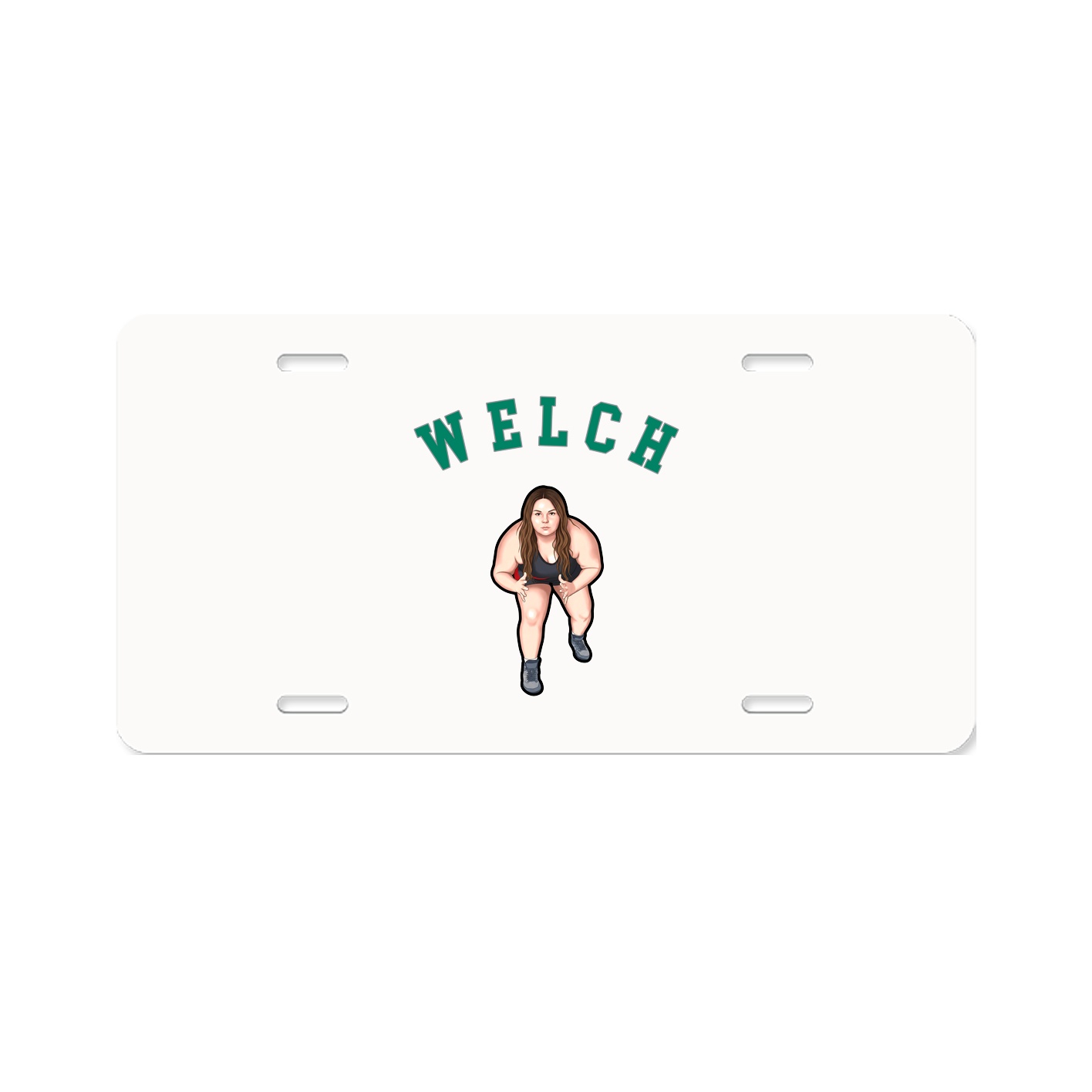 License Plate — Shirsey Arch in Classic