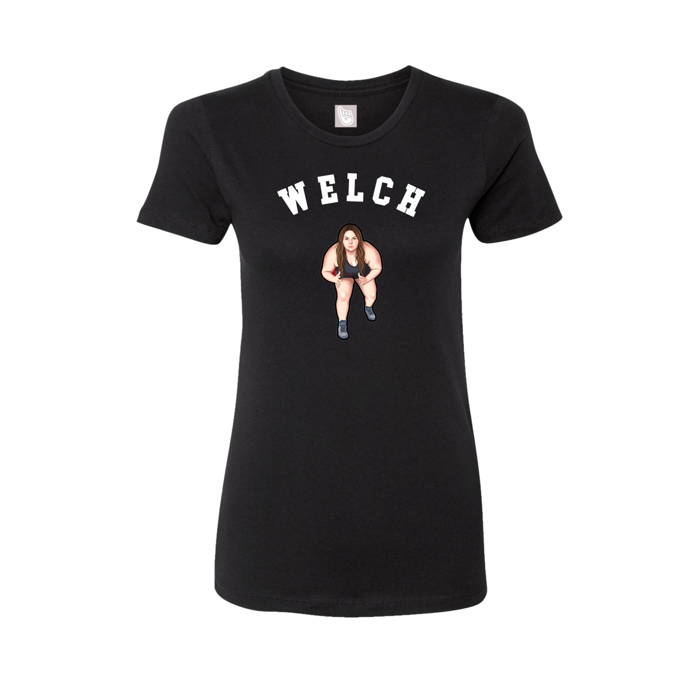 Womens Tee — Shirsey Arch in Black
