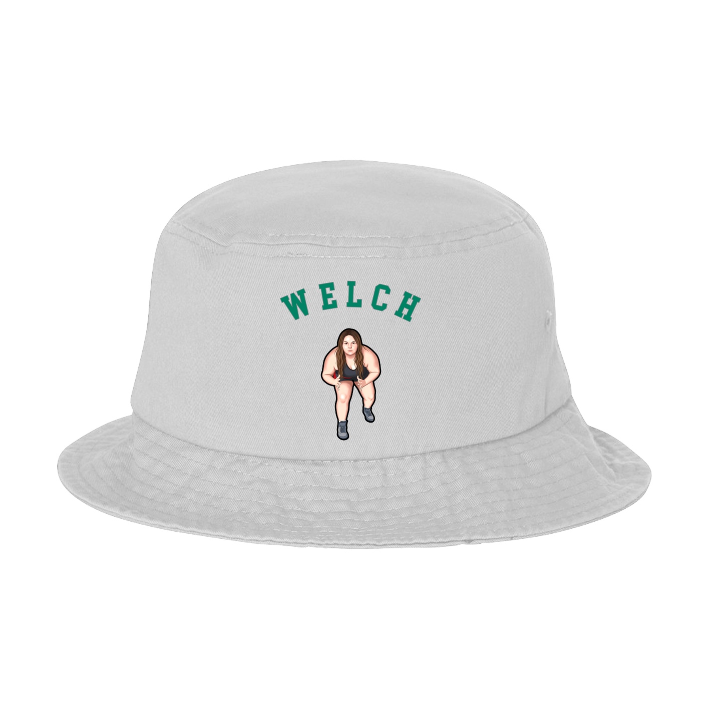Bucket Cap — Shirsey Arch in White