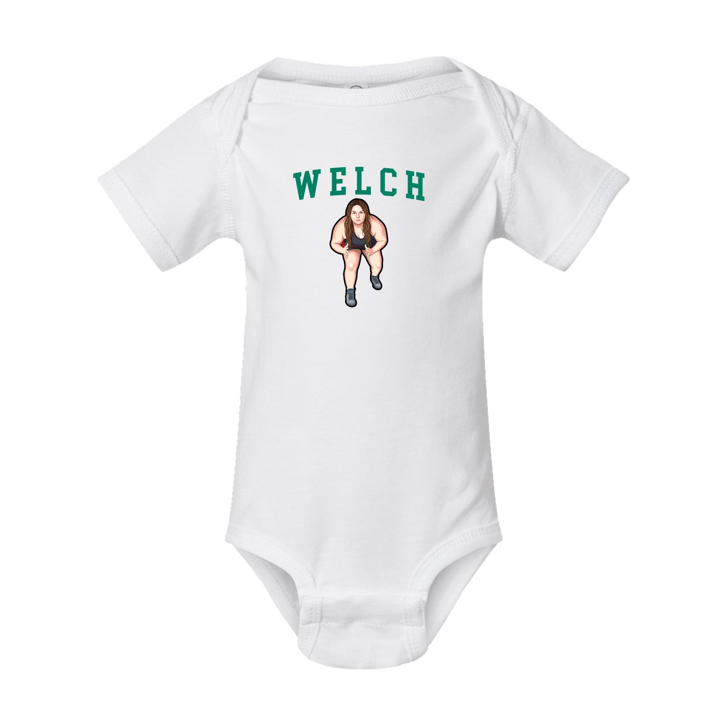 Baby Onesie — Shirsey in White