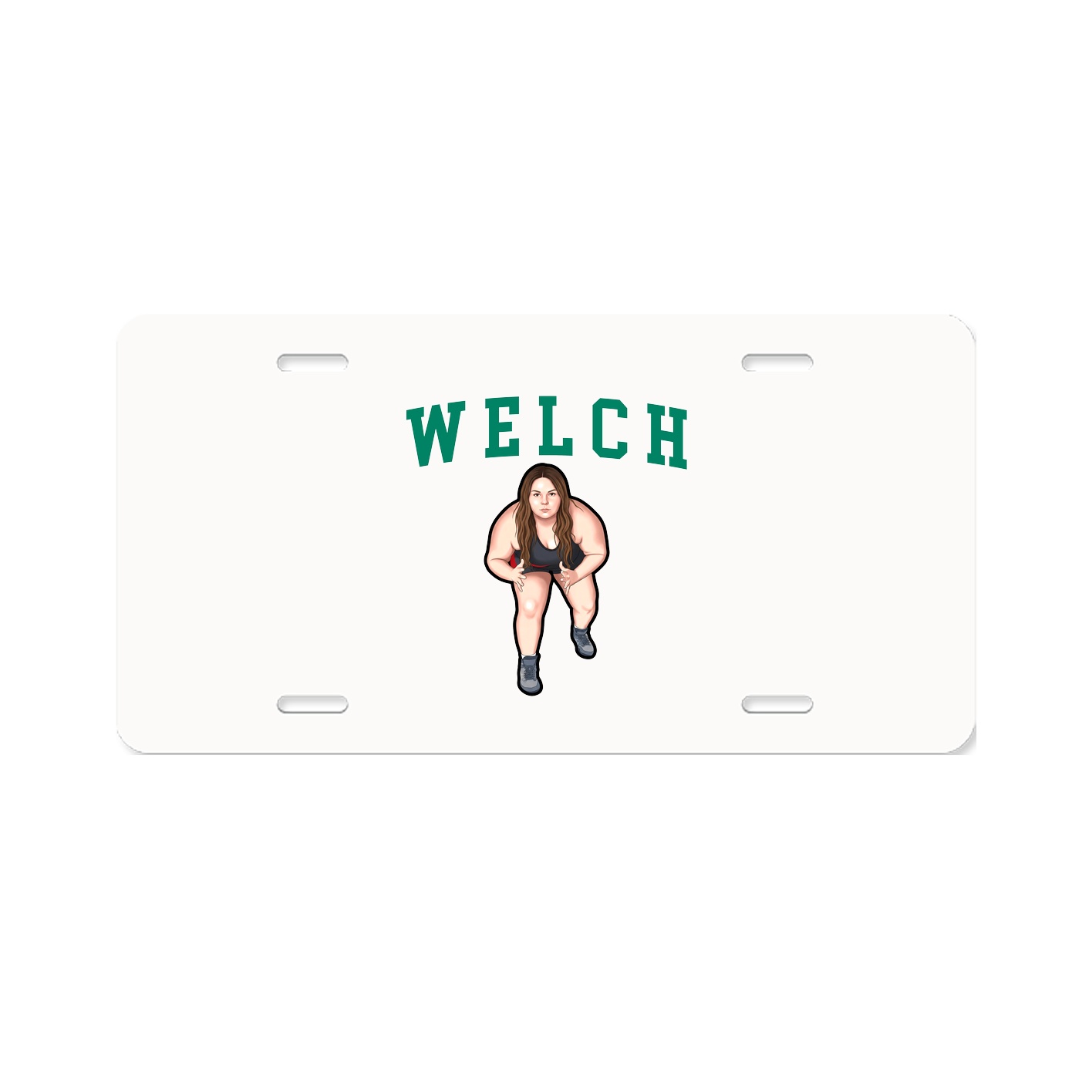 License Plate — Shirsey in Classic