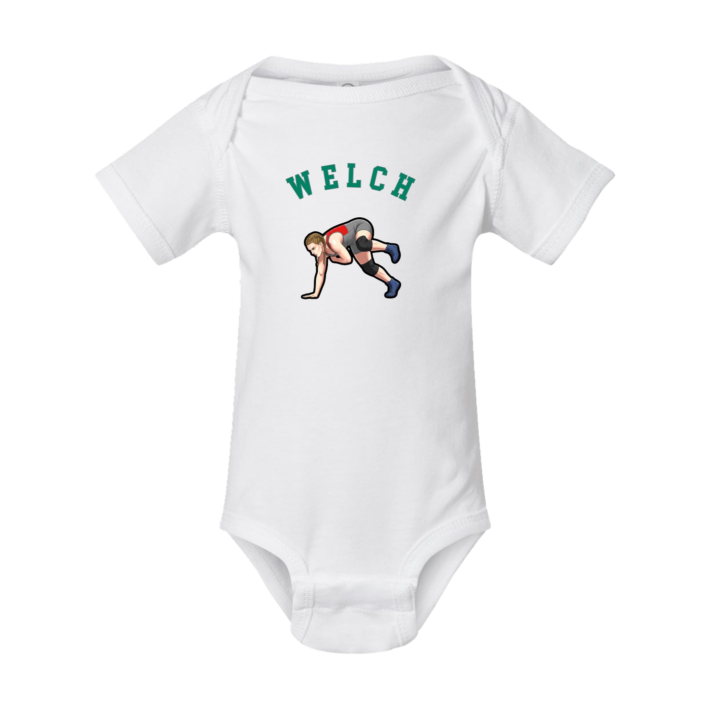 Baby Onesie — Shirsey Arch in White