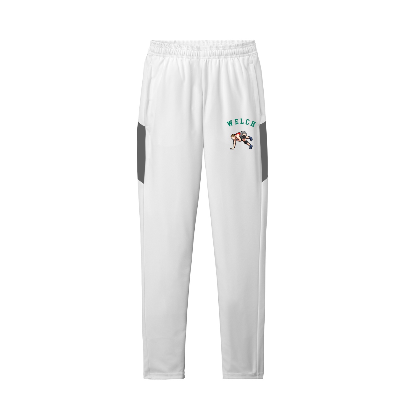 Team Travel Pant — Shirsey Arch in White/Grey