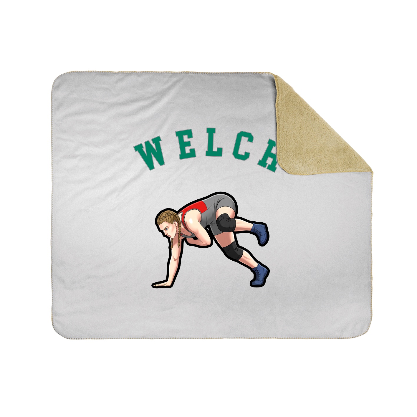 Throw Blanket — Shirsey Arch in White