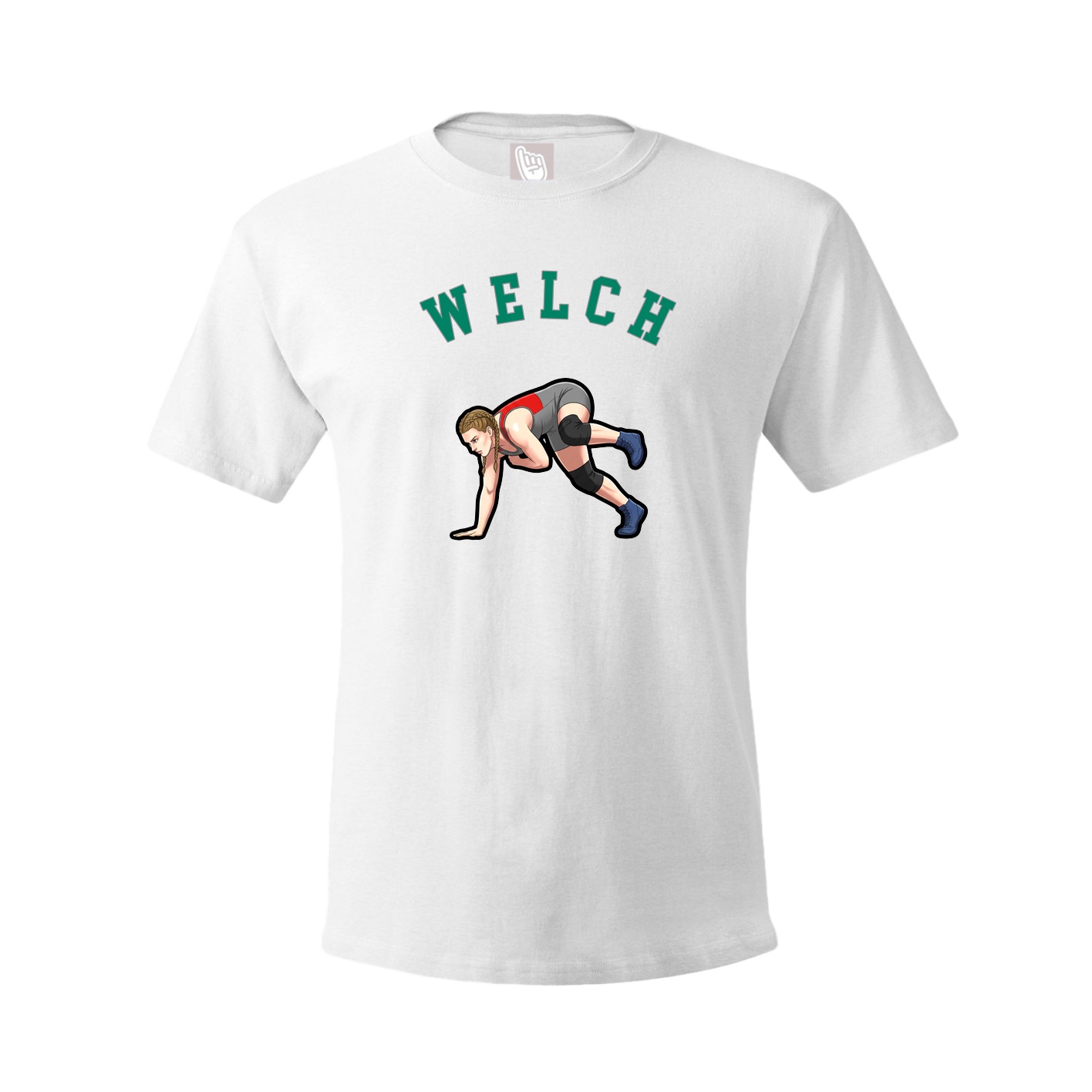 Youth Tee — Shirsey Arch in White