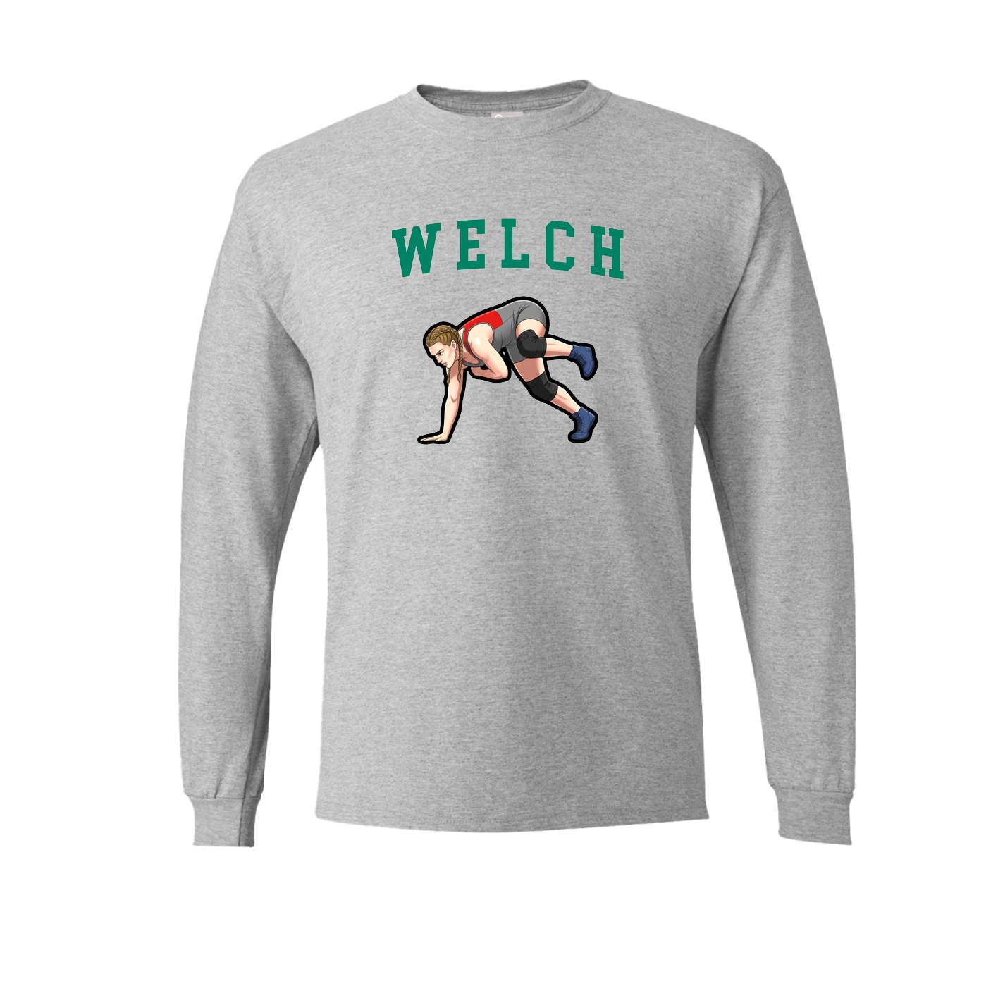 Long Sleeve Tee — Shirsey in Grey